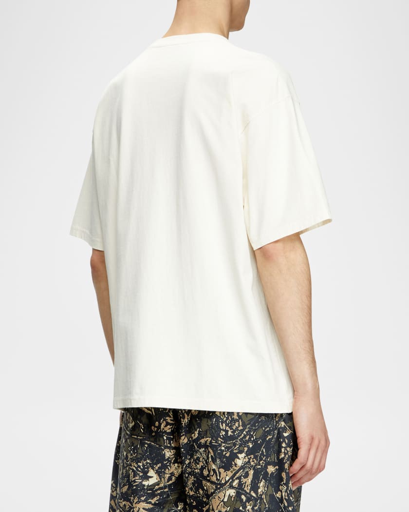 Men's T-BOXT-N14 Oversized D Logo T-Shirt