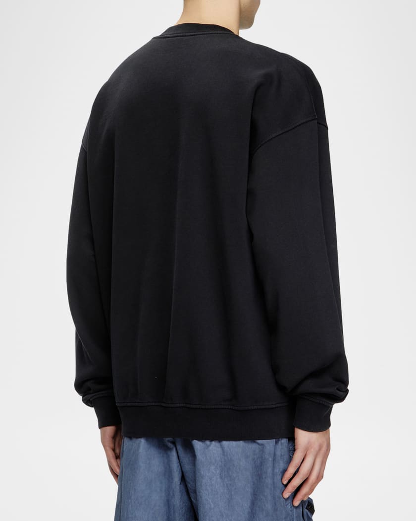 スウェット・トレーナー Diesel S-Boxt-Od Sweatshirt Men's Sweatshirt with Denim Division logo | Black | Diesel
