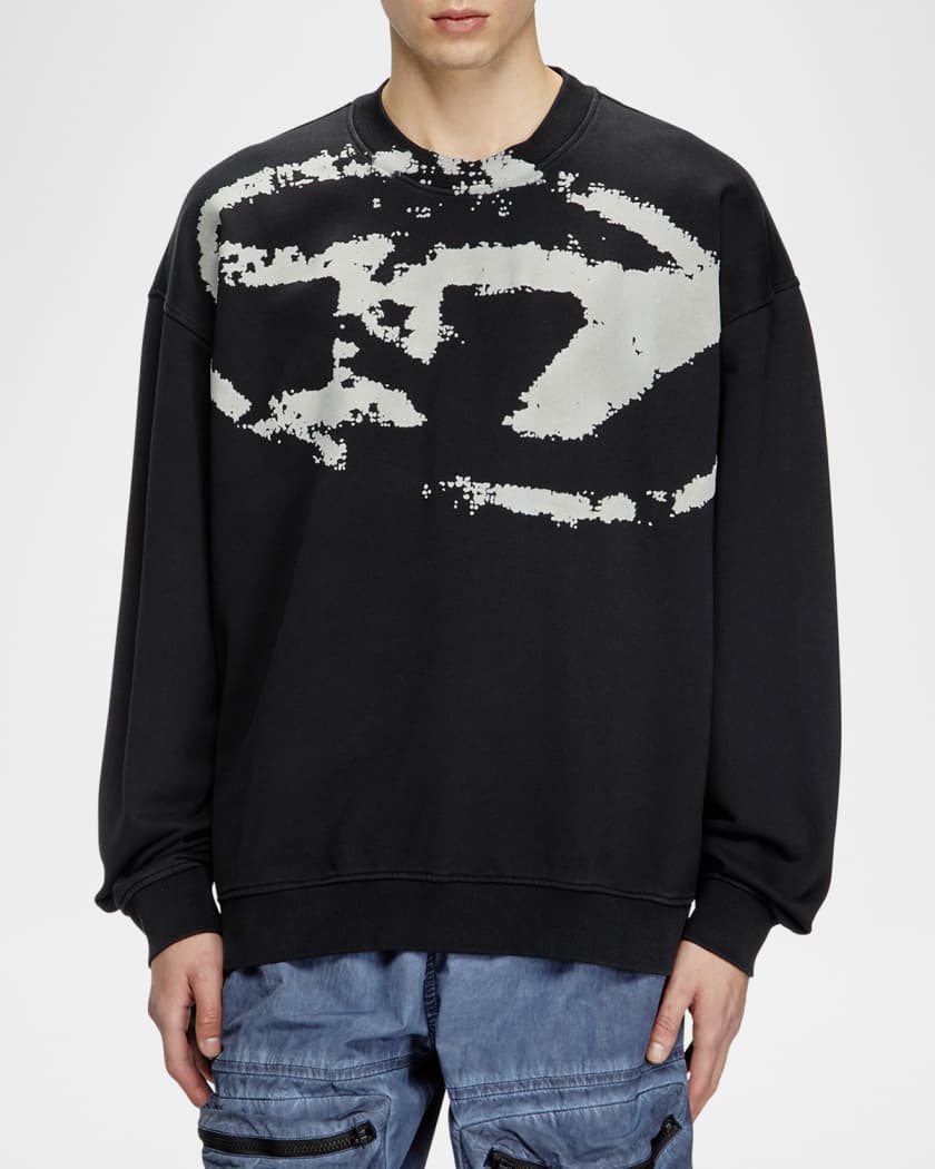 【DIESEL】関税込★S-boxt-d sweatshirt Men's Hoodie with Diesel label | Black | Diesel
