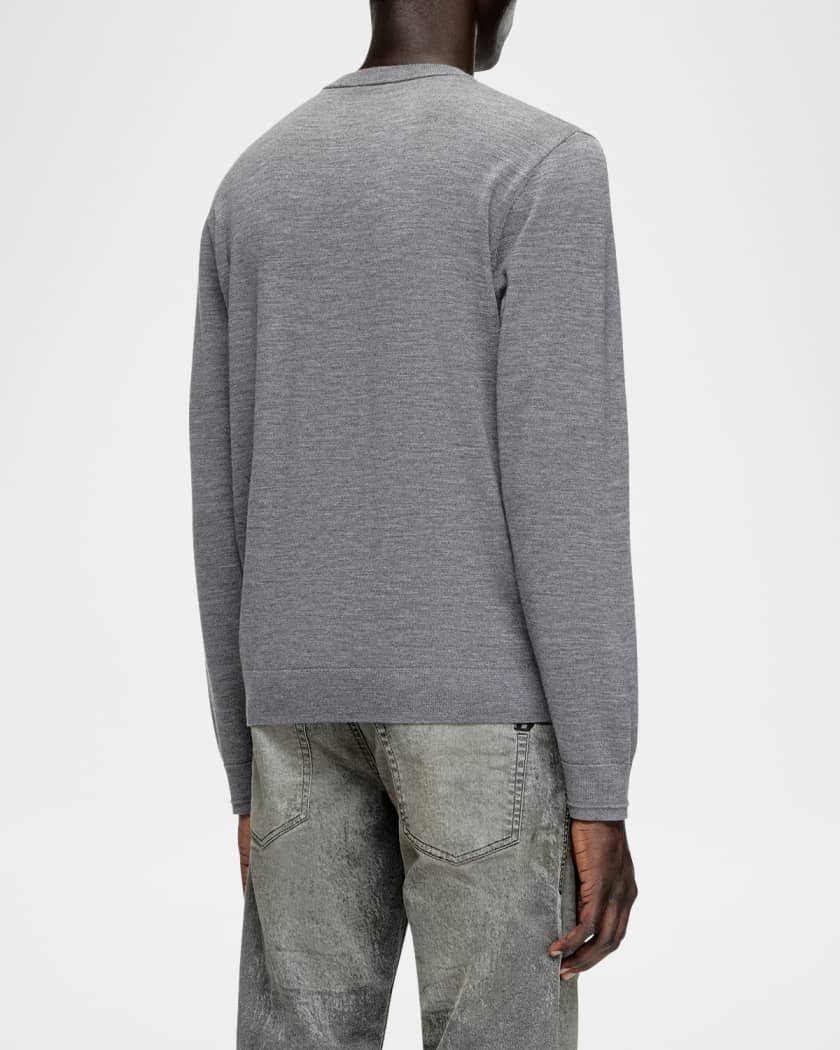 Men's K-Valiam Cutout Logo Crewneck Sweater