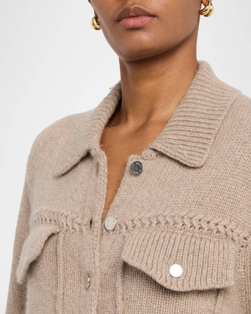 Jean Cashmere-Wool Jacket