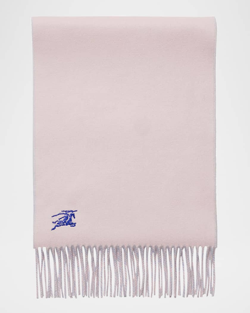 【関税込み】BURBERRY EMBROIDERED CASHMERE SCARF Burberry Cashmere Embroidered EKD Scarf | Neiman Marcus