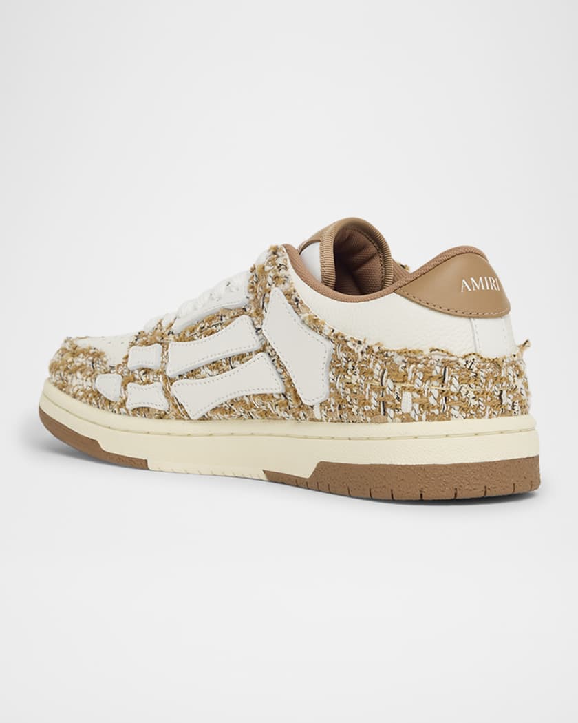 Men's Boucle and Leather Skel Top Sneakers