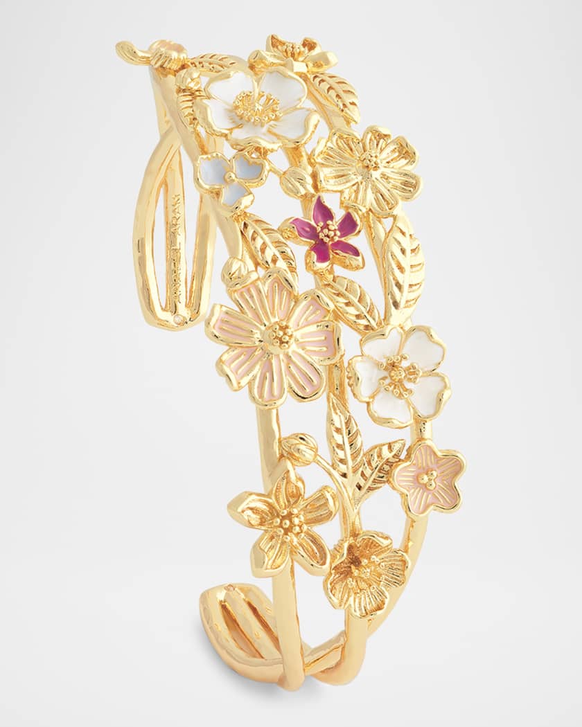 Wildflowers Bangle Bracelet