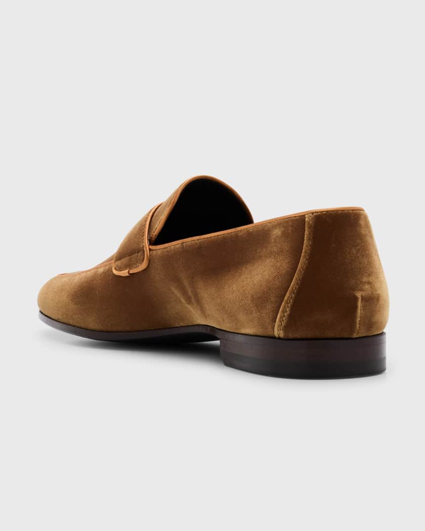 Men's Jasper II Velvet Keeper Loafers