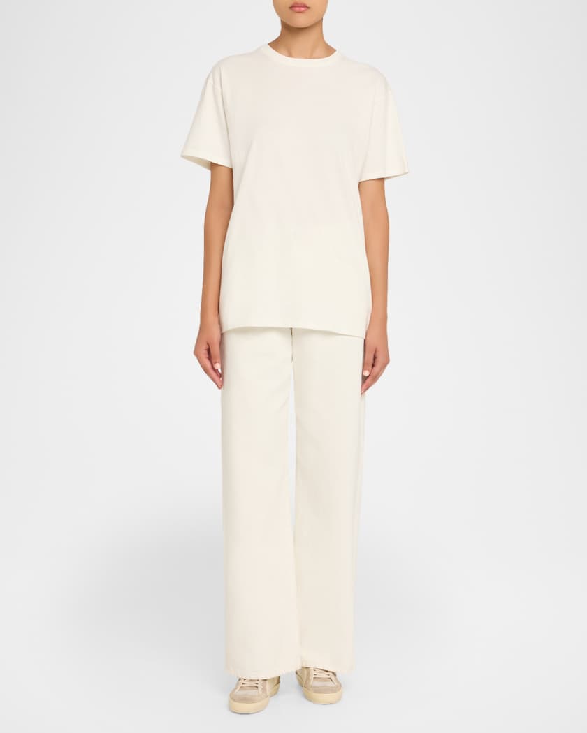 Midstar Mixed Leather Mid-Top Sneakers