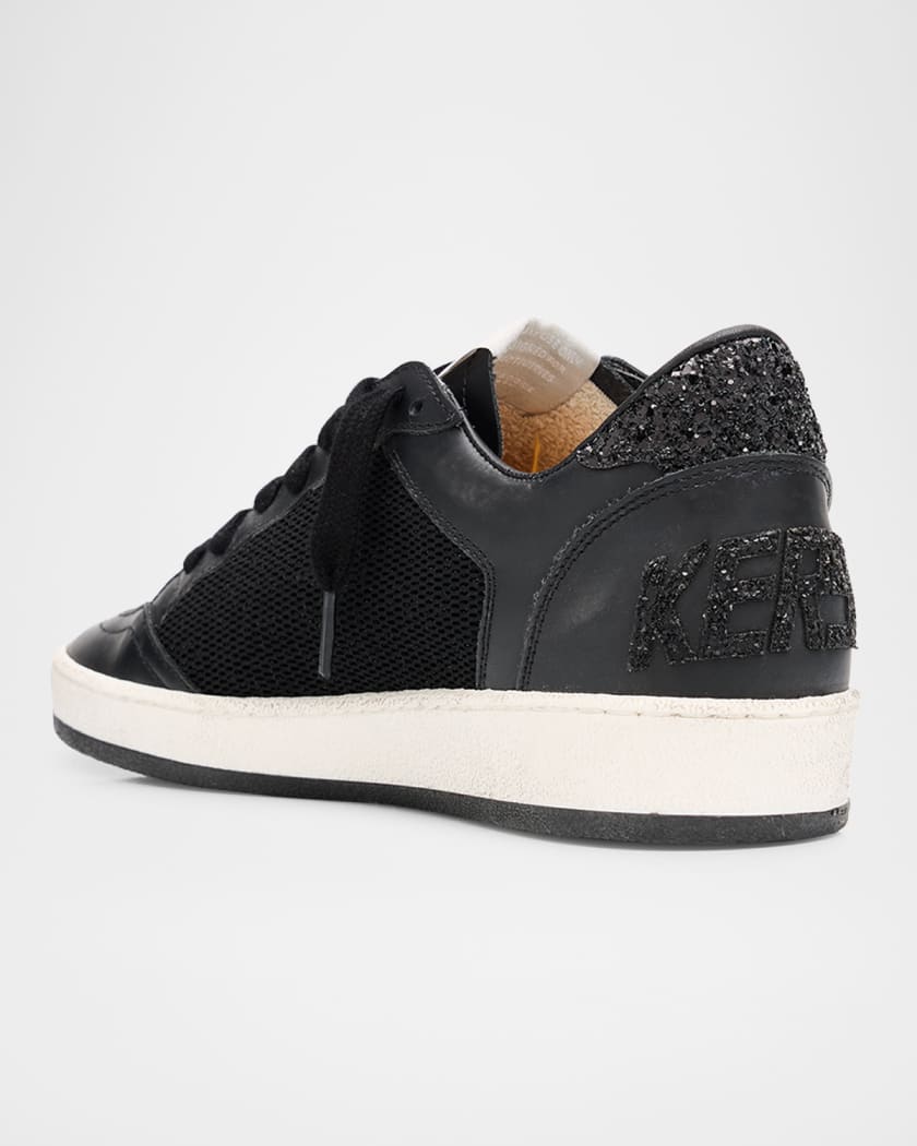 Ballstar Glitter Mesh Low-Top Sneakers