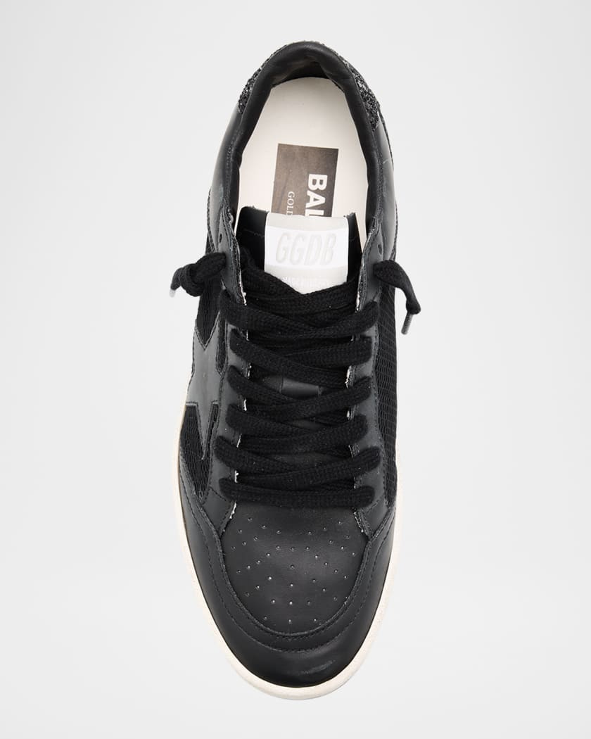 Ballstar Glitter Mesh Low-Top Sneakers