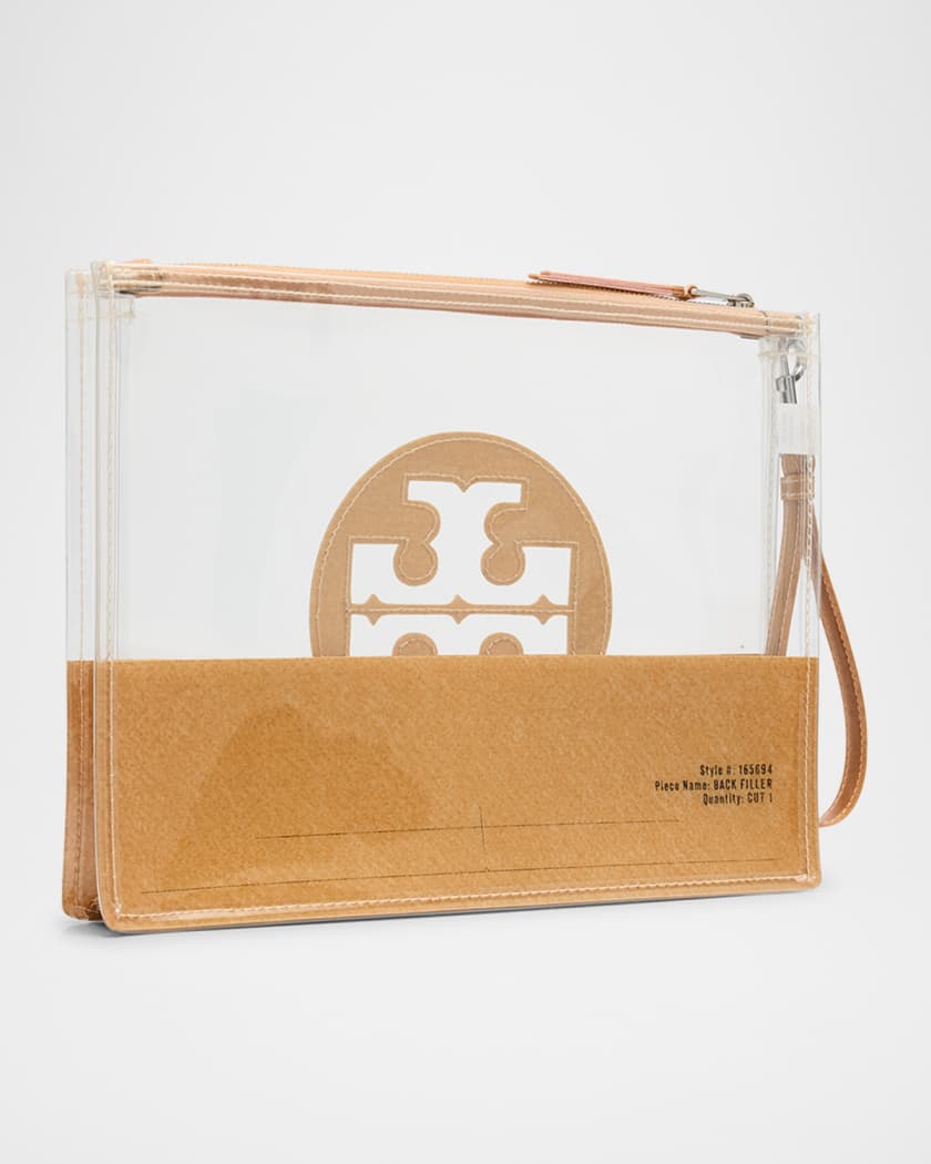 Ella Clear Wristlet Pouch Bag