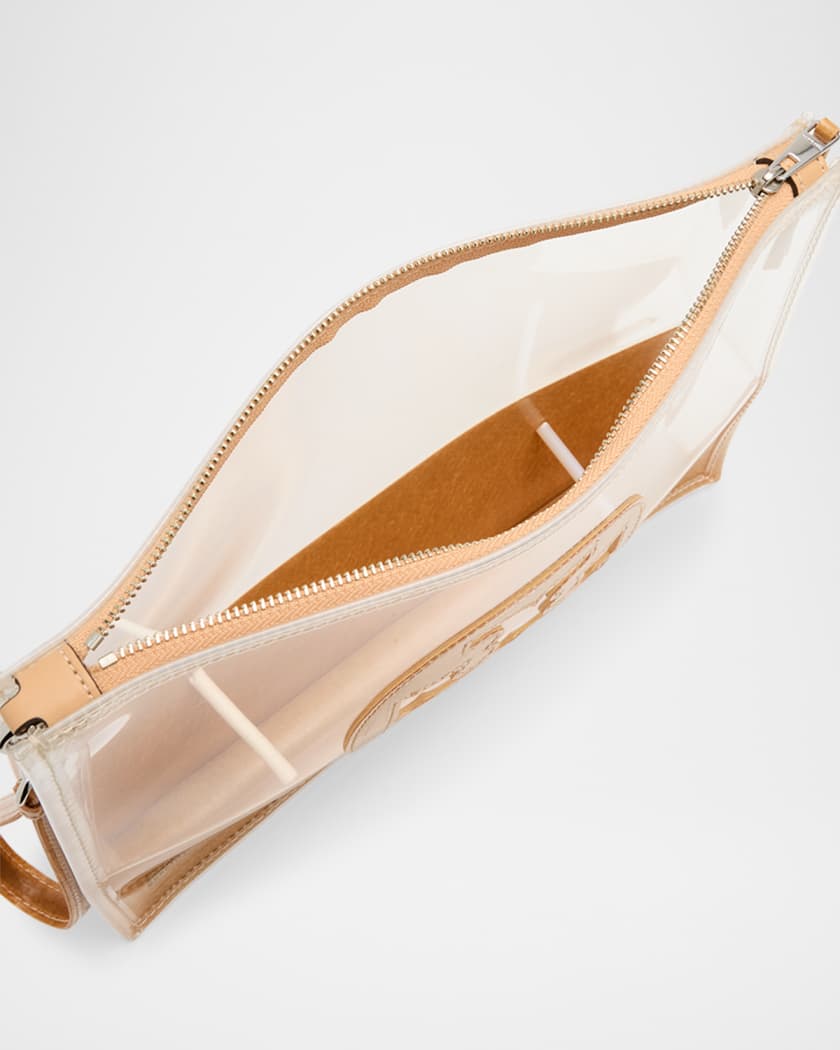 Ella Clear Wristlet Pouch Bag