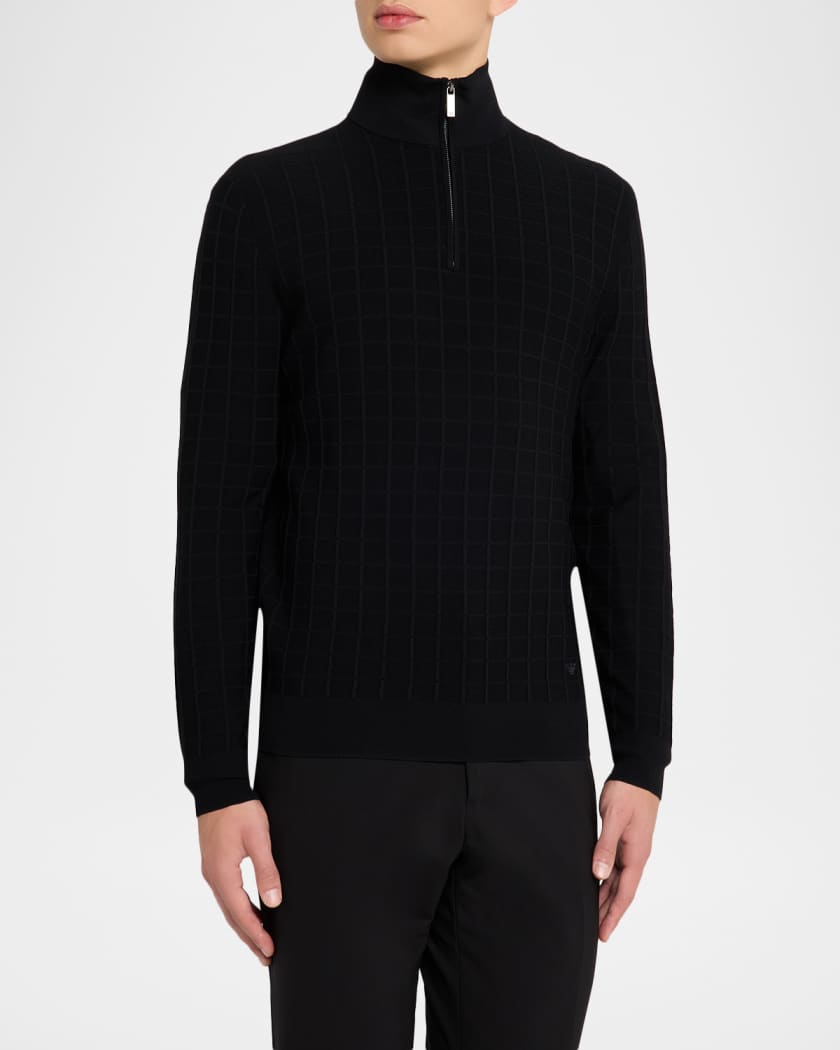 トップス EMPORIO ARMANI knit black made in Italy EMPORIO ARMANI: Sweater men - Black | Emporio Armani sweater