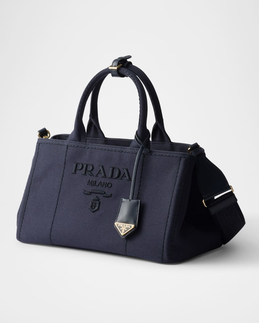 Large Cotton Canvas Crossbody Bag