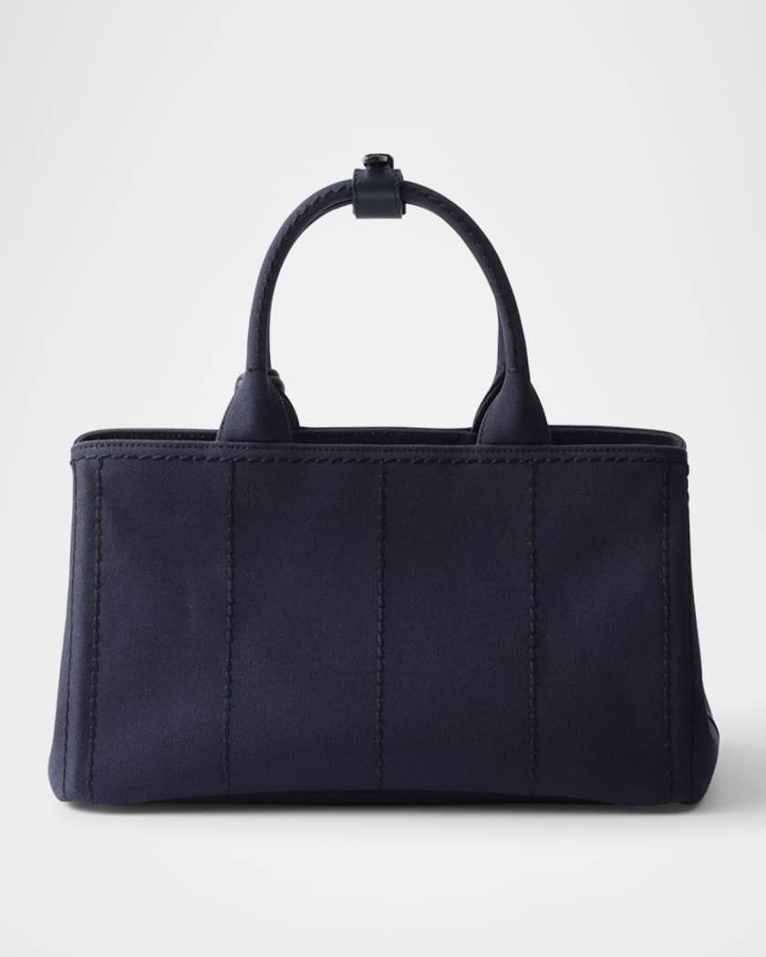 Large Cotton Canvas Crossbody Bag