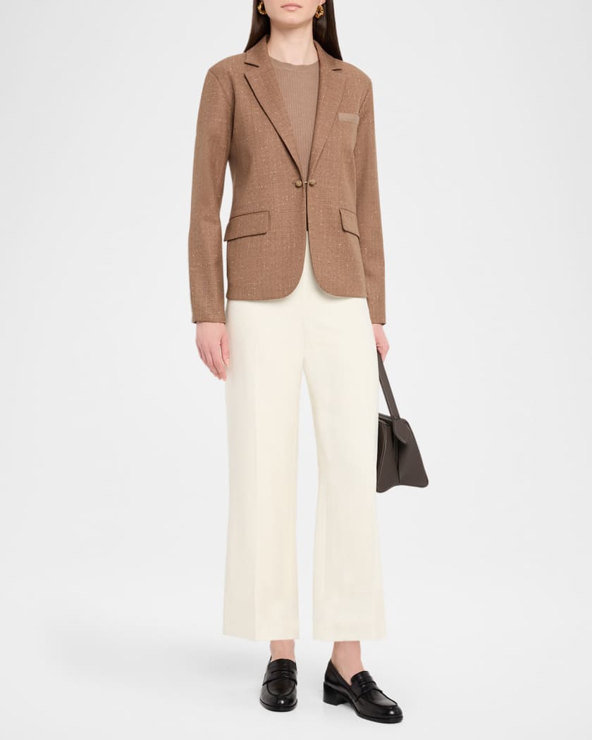 ジャケット FABIANA FILIPPI Woman Jacket Butter PLD265F232L289 0145 FABIANA FILIPPI: cropped jacket - Butter | Fabiana Filippi