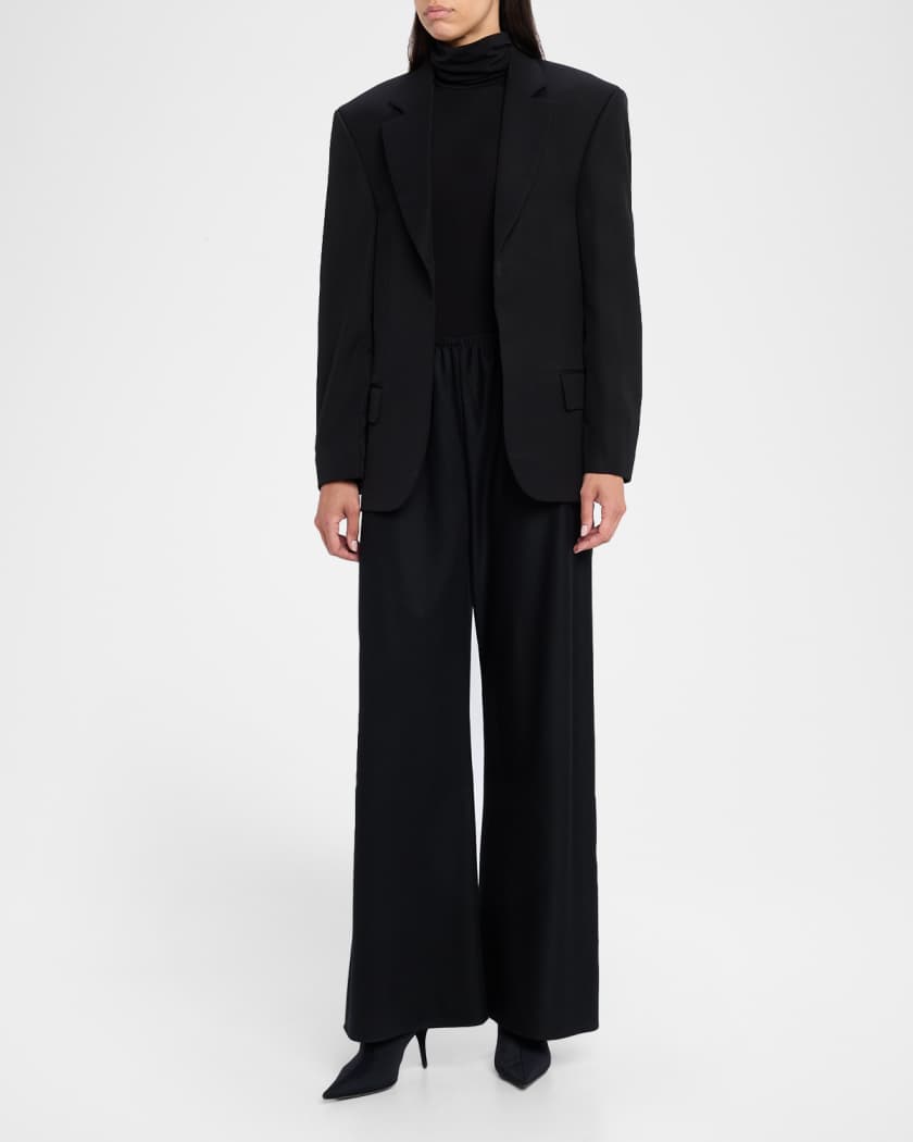 Balenciaga Single-Breasted Tailored Jacket | Neiman Marcus