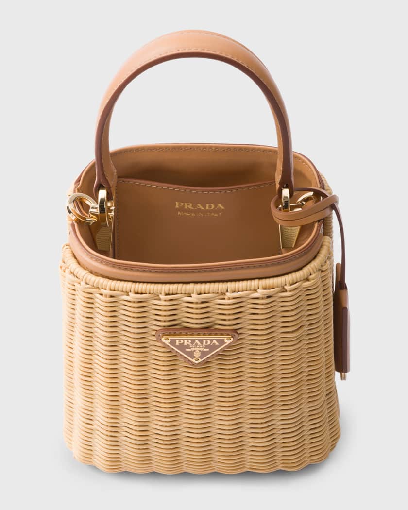 Basket Raffia Bucket Bag