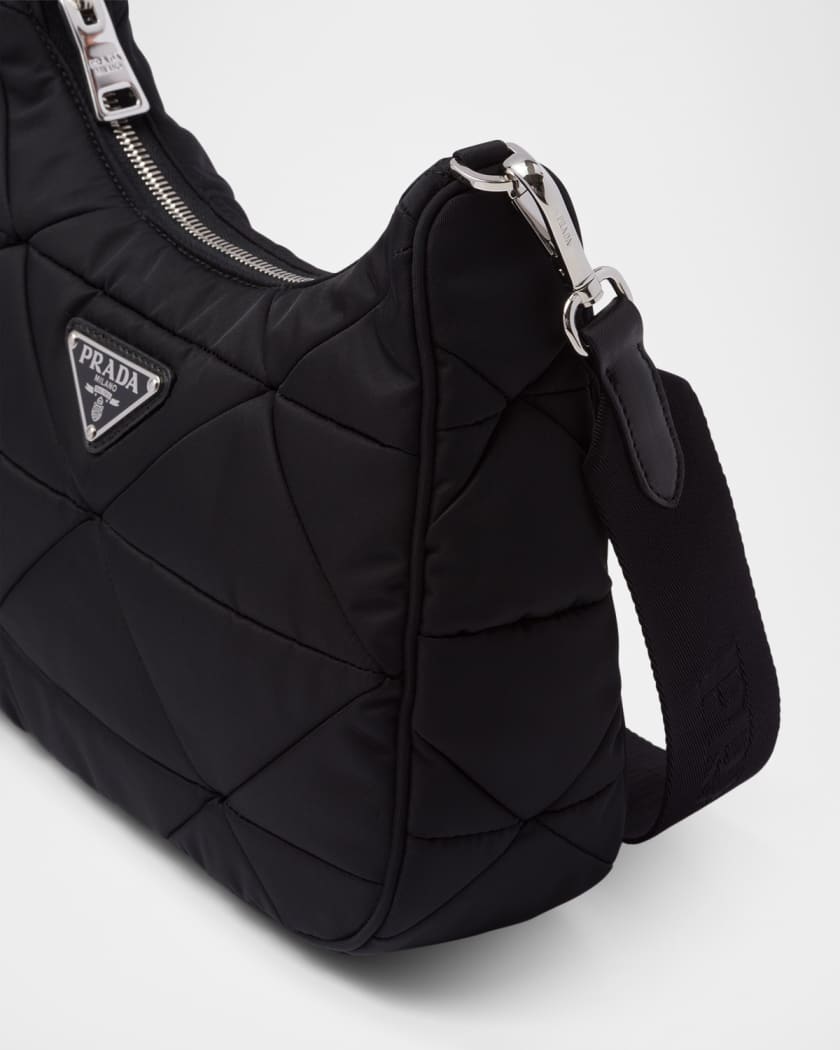 Padded Re-Nylon Shoulder Bag
