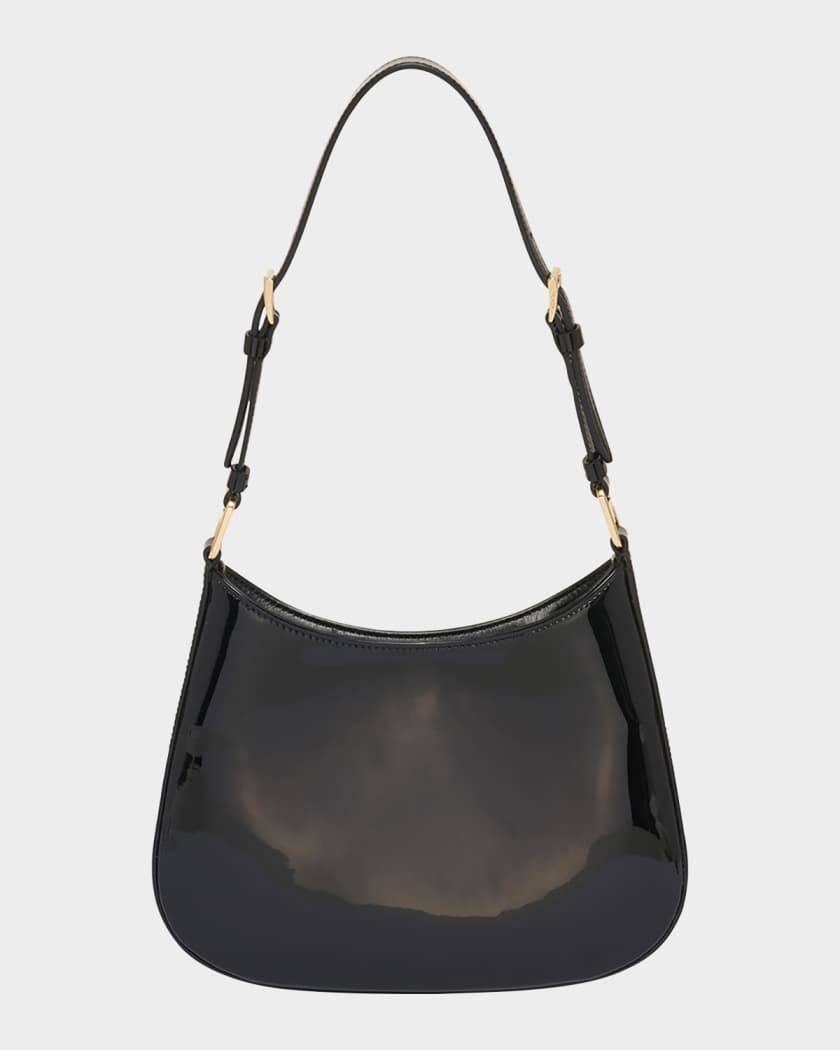 Cleo Patent Leather Shoulder Bag