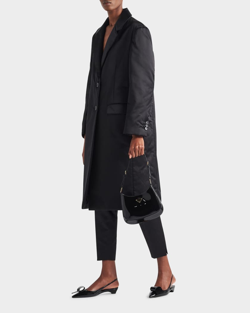 Cleo Patent Leather Shoulder Bag