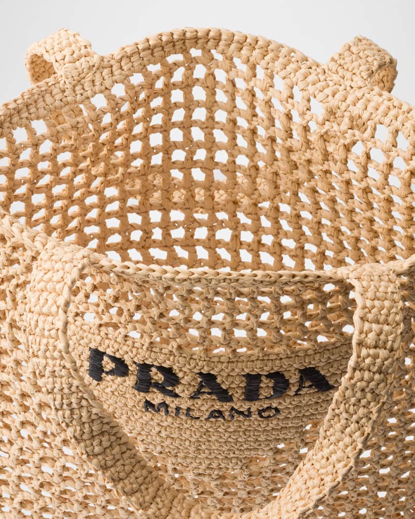 Logo Crochet Tote Bag