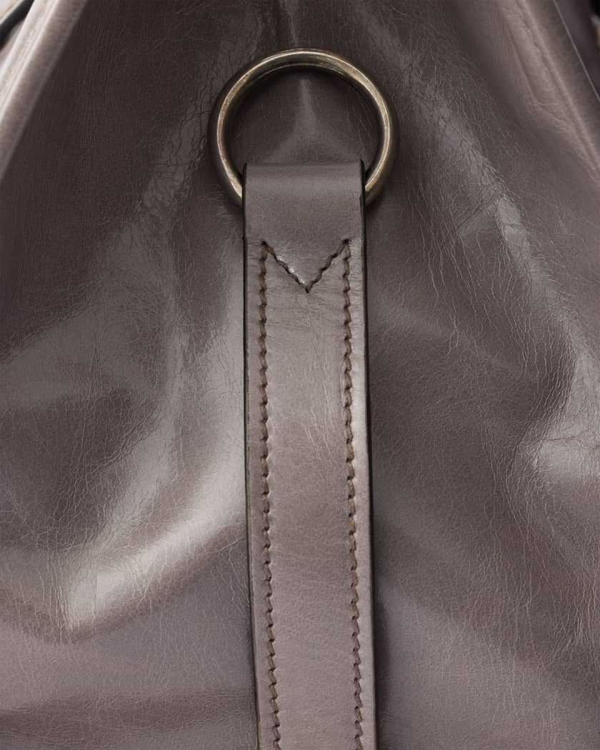 Medium Leather Tote Bag