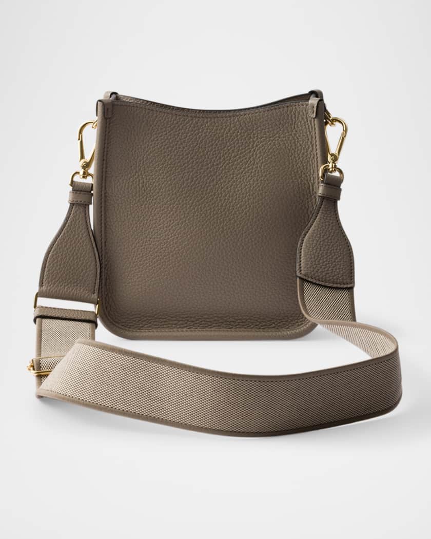 Daino Soft Leather Mini Hobo Crossbody Bag