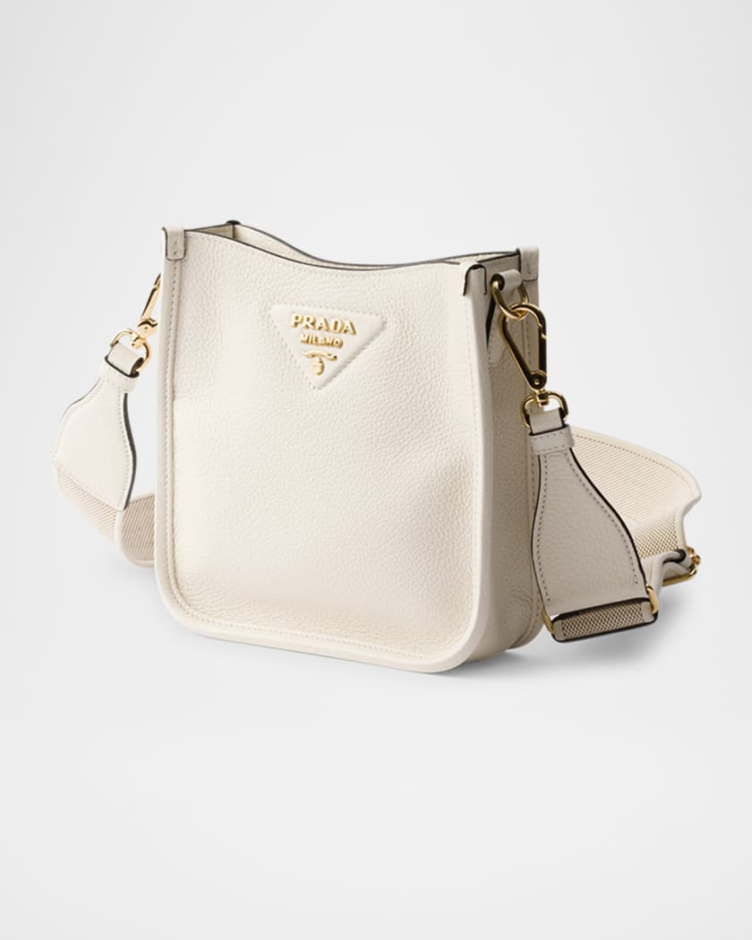 Daino Soft Leather Mini Hobo Crossbody Bag