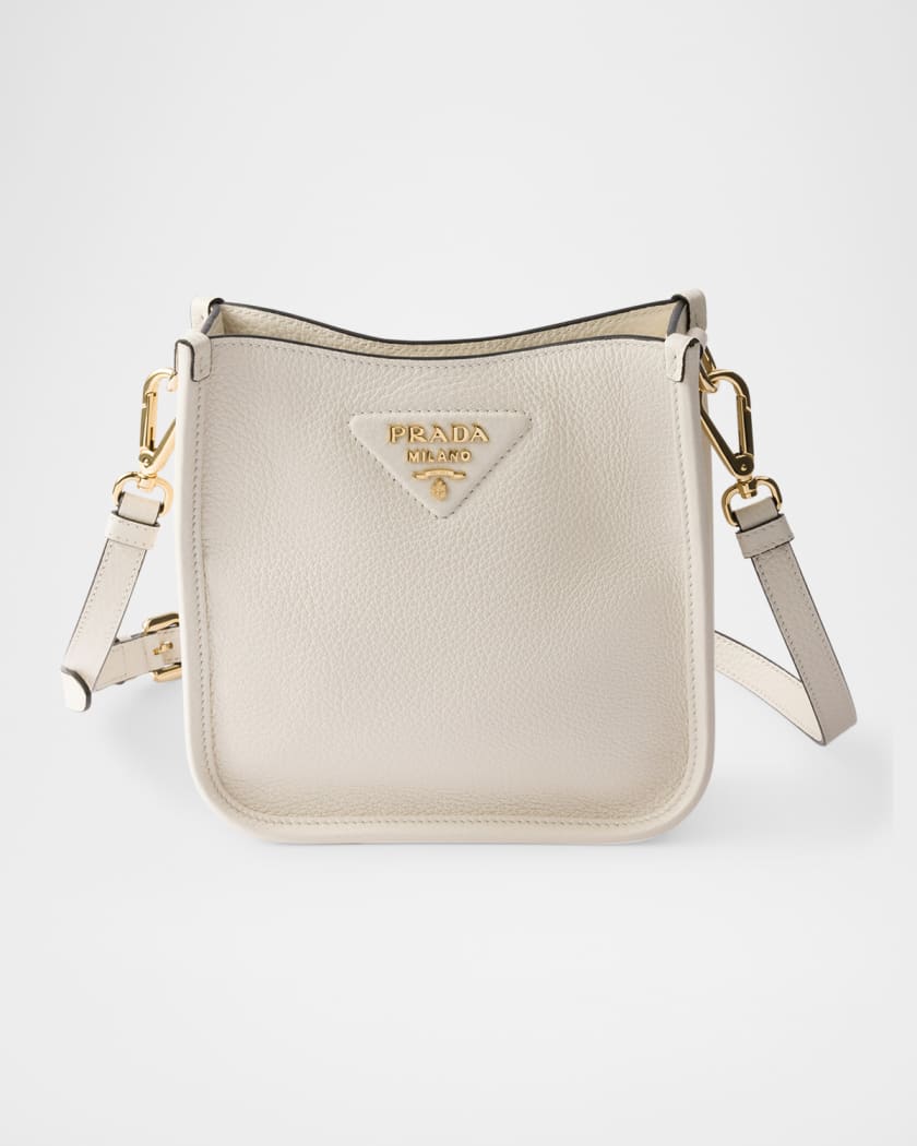 Daino Soft Leather Mini Hobo Crossbody Bag