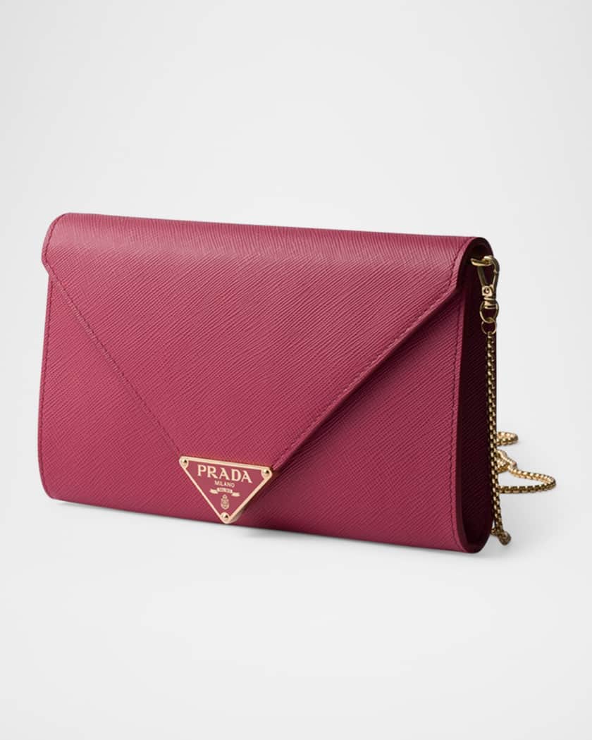 Saffiano Leather Mini Crossbody Bag