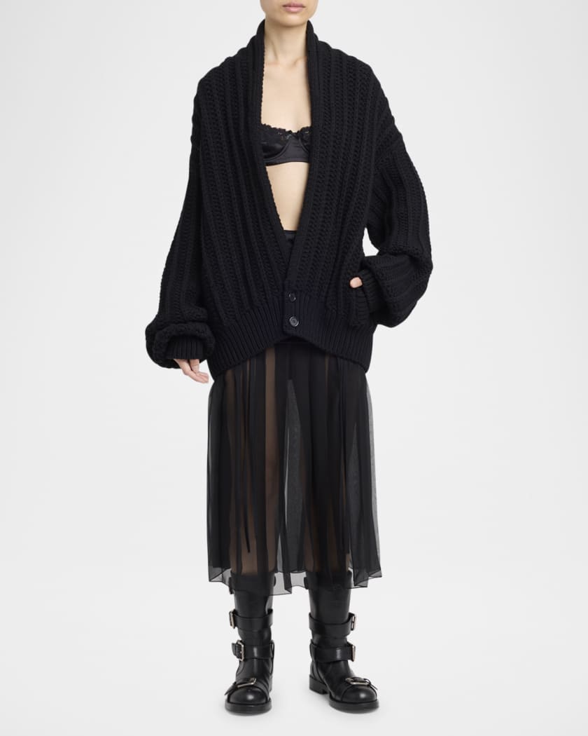 Leather Buckle Over-The-Knee Boots