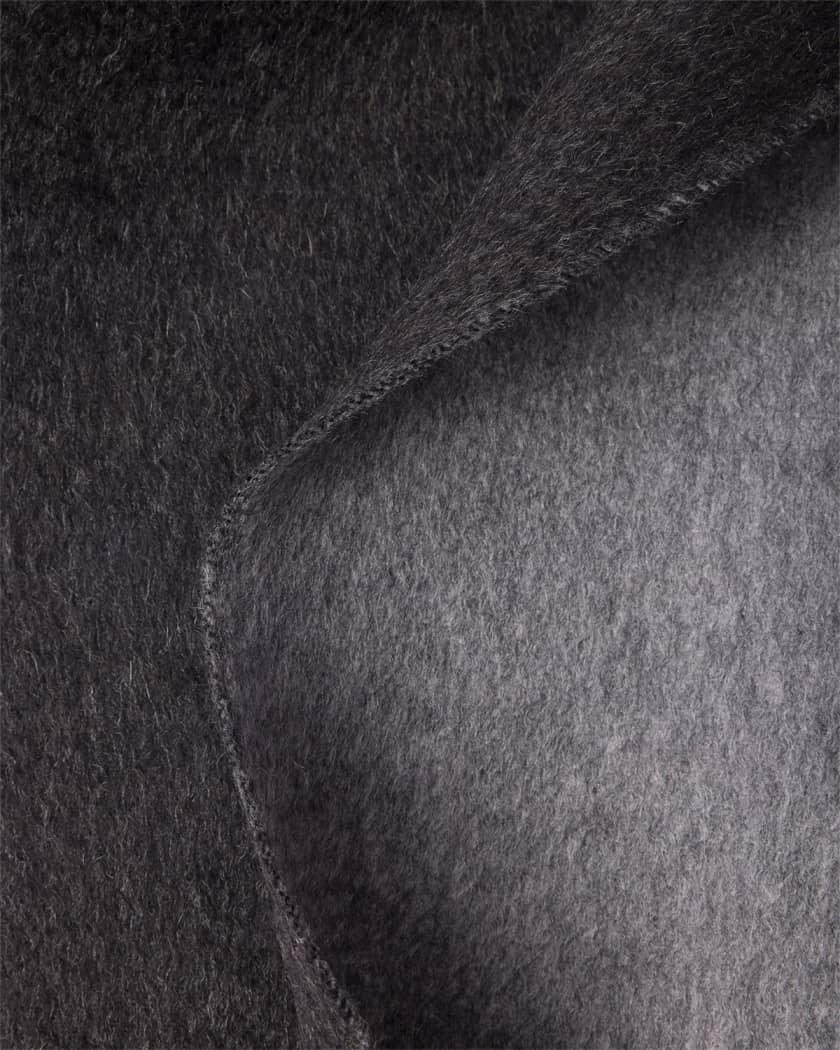 Prada Men's Double-Faced Cashmere Scarf | Neiman Marcus