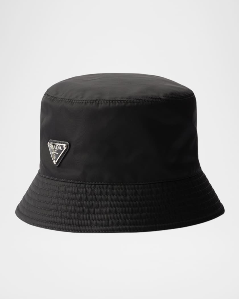 Prada Men's Re-Nylon Bucket Hat | Neiman Marcus