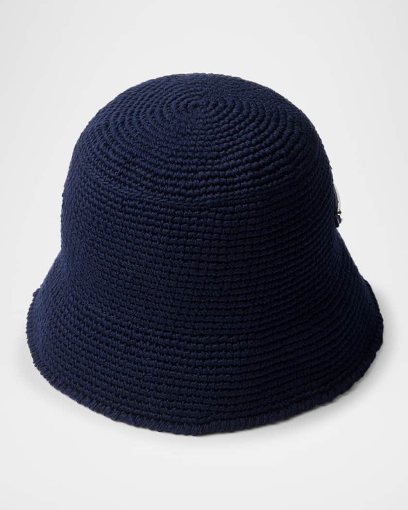 Men's Crochet Bucket Hat