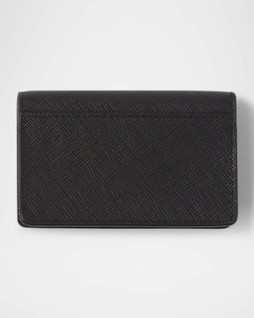 Men's Saffiano Leather Bifold Card Holder