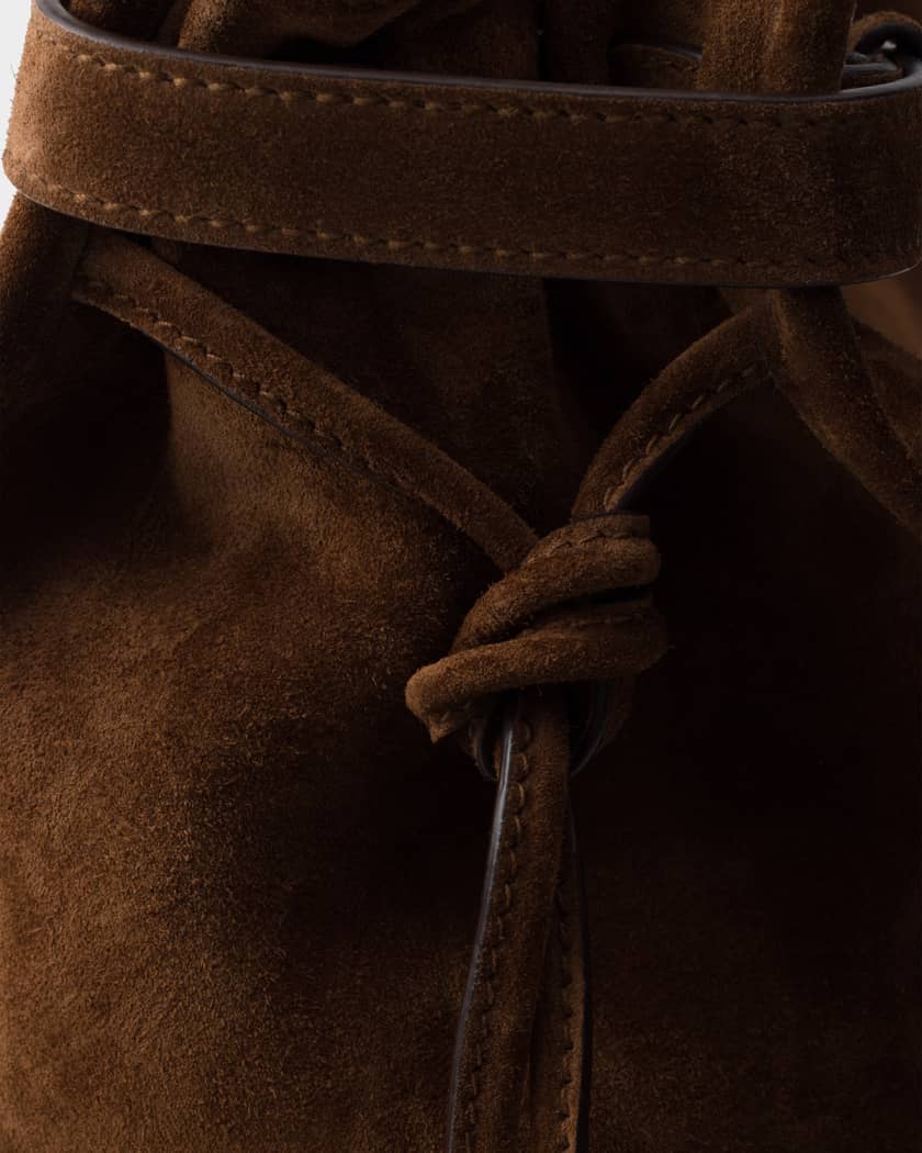 Men's Suede Tote Bag