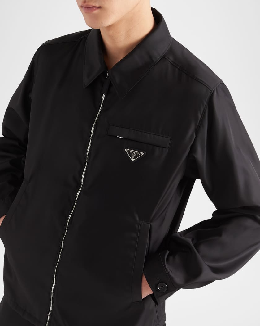 贈り物 Jacket Logo Blouson Re-Nylon Men's Prada | Marcus Neiman ジャケット・アウター