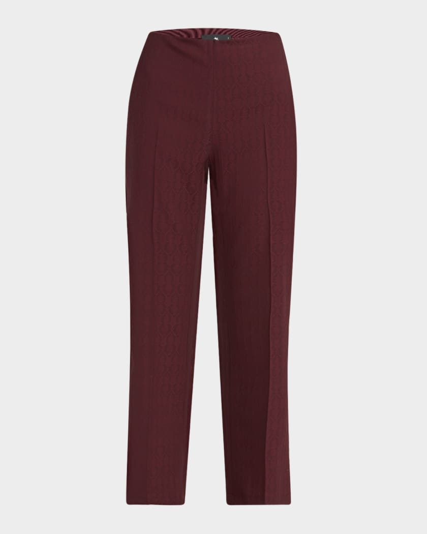 【送料&関税込】Etro Jacquard Palazzo Trousers ETRO Jacquard Palazzo Trousers | Black | FARFETCH JO