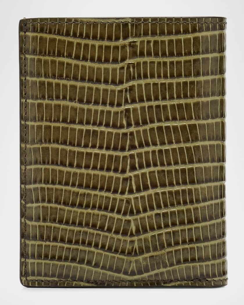 【TOM FORD】 T Line leather bifold wallet TOM FORD T-Line Grained Leather Bifold Wallet | Wallets