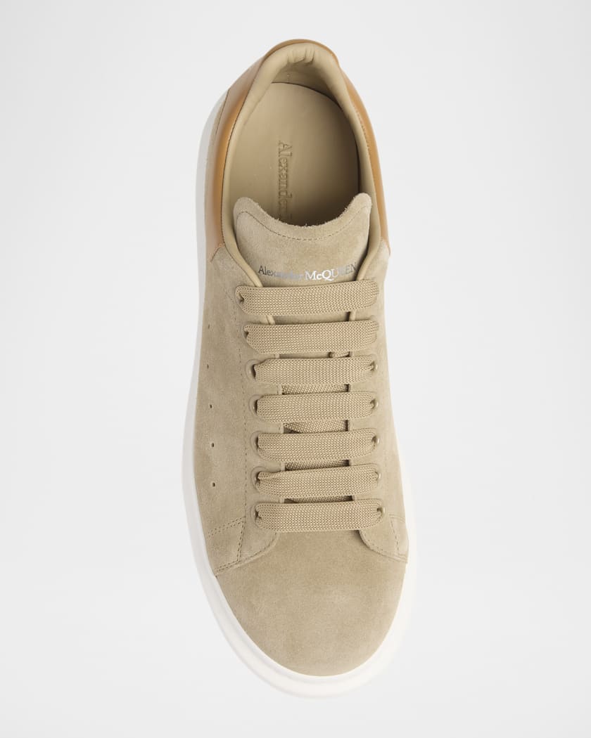 Men's Oversized Suede Low-Top Sneakers