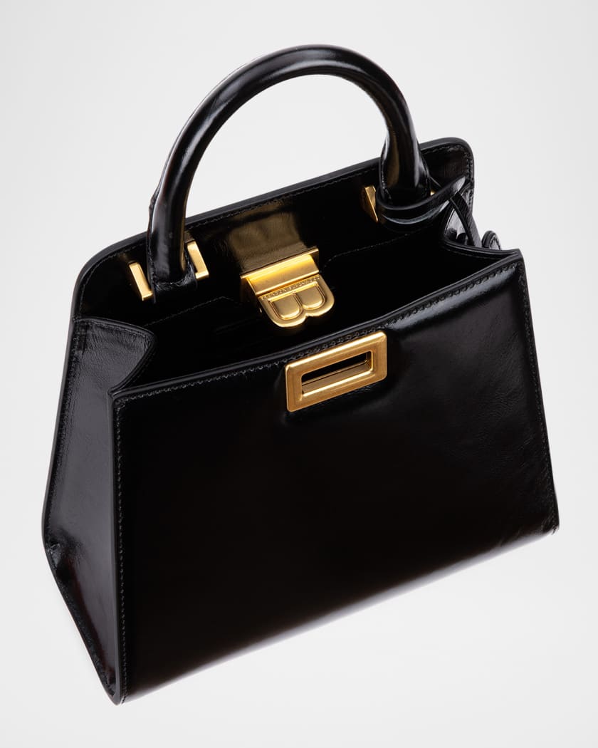 Jasmine Cowhide Leather Shoulder Bag