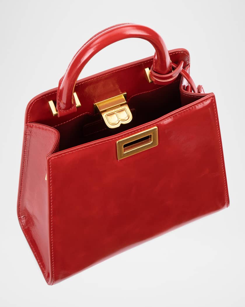 Jasmine Cowhide Leather Shoulder Bag