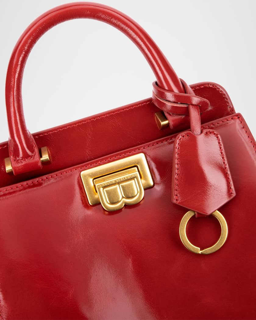 Jasmine Cowhide Leather Shoulder Bag
