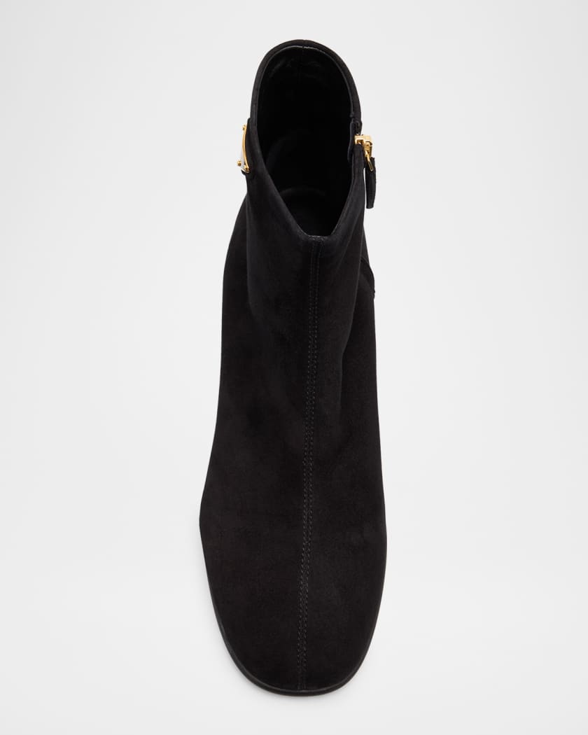 Suede Ankle Booties