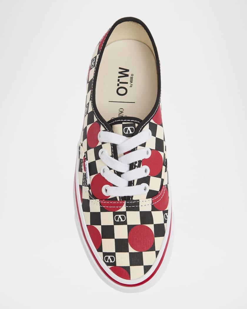 x Vans Authentic Checkered VLogo Sneakers