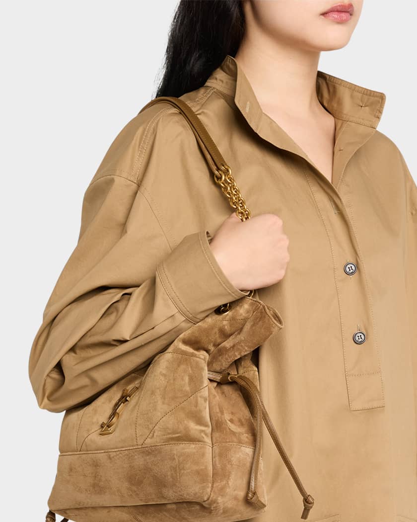 Jamie 4.3 Medium YSL Tote Bag in Suede