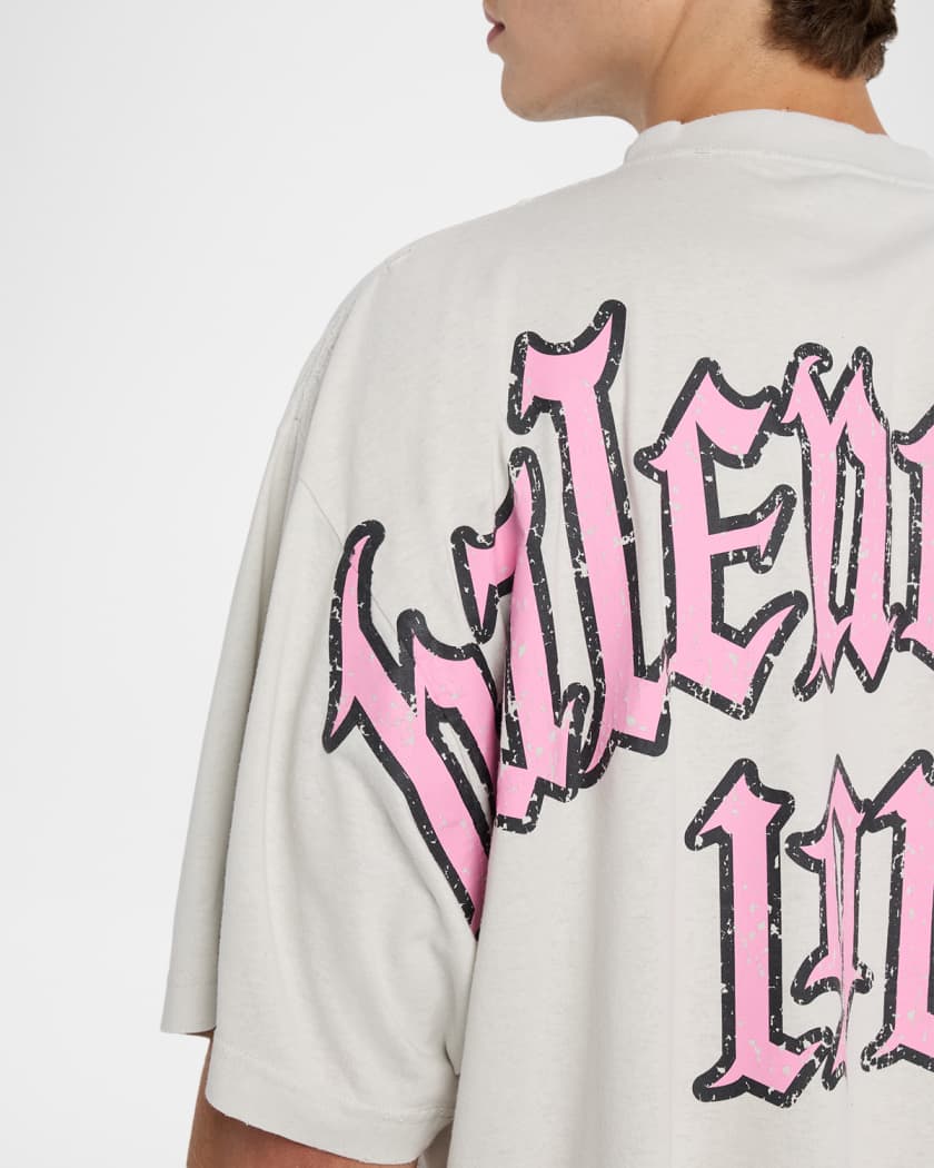 Blackletter Script Oversized T Shirt