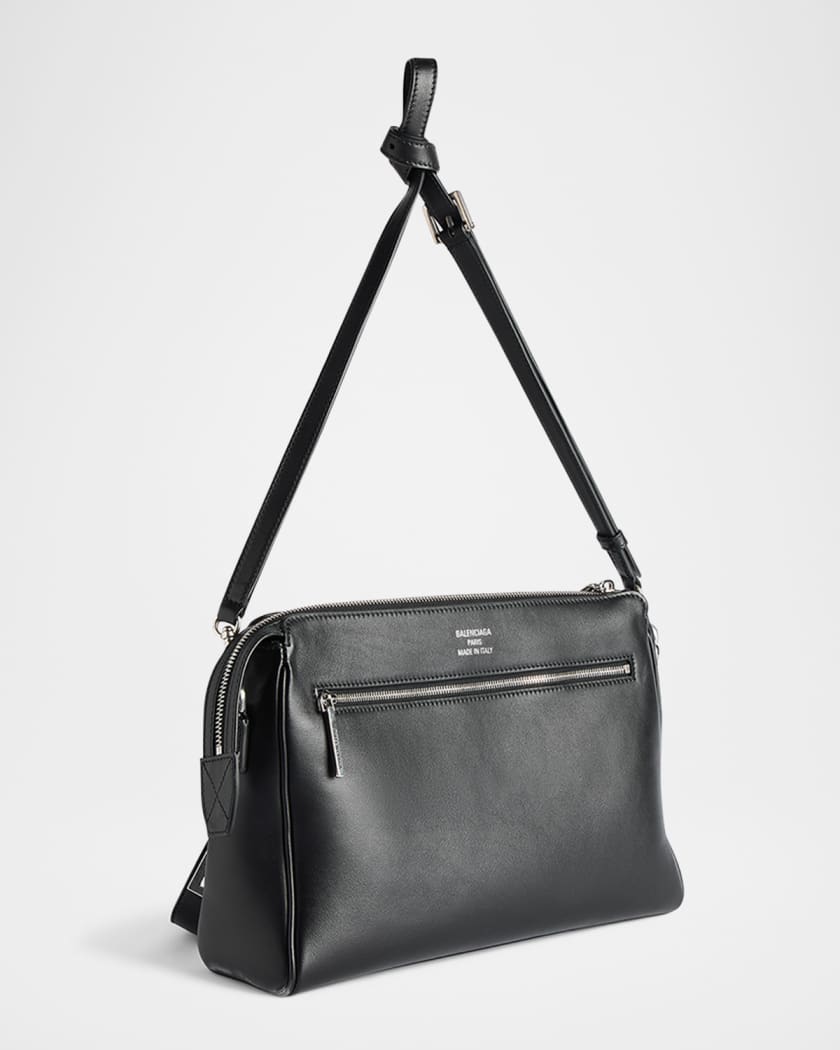 Men's Bel Air Small Leather Messenger Bag