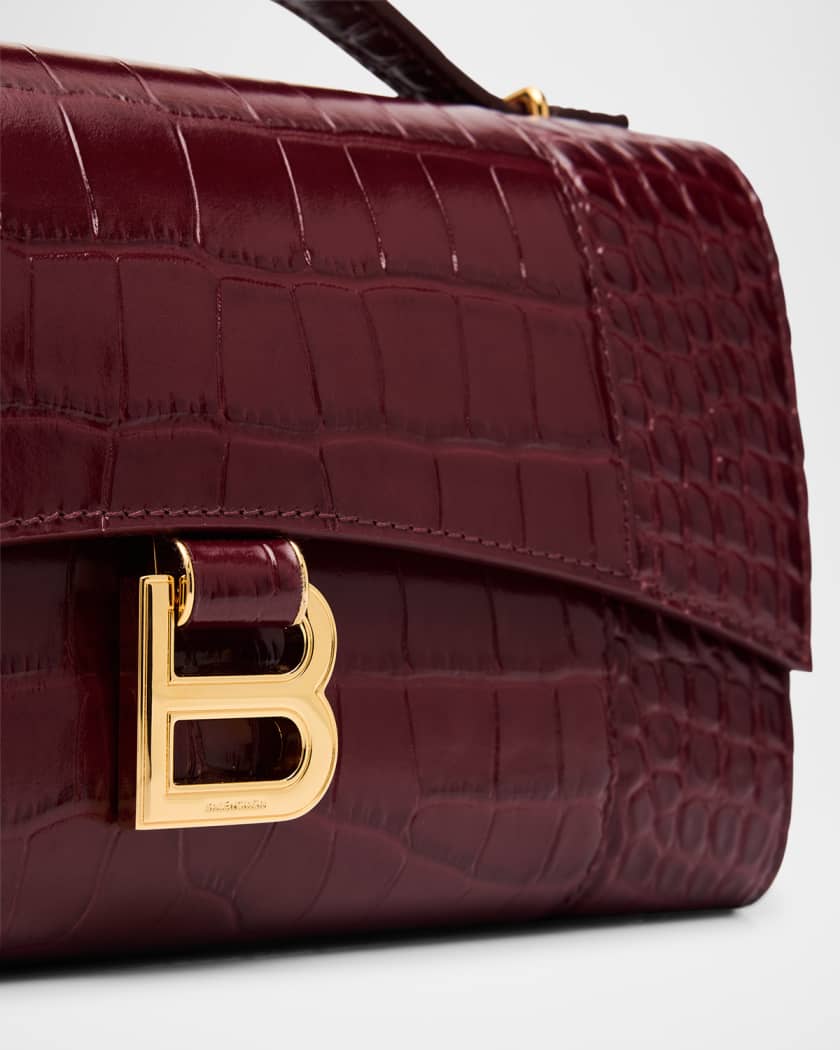 Hourglass Pochette with Chain