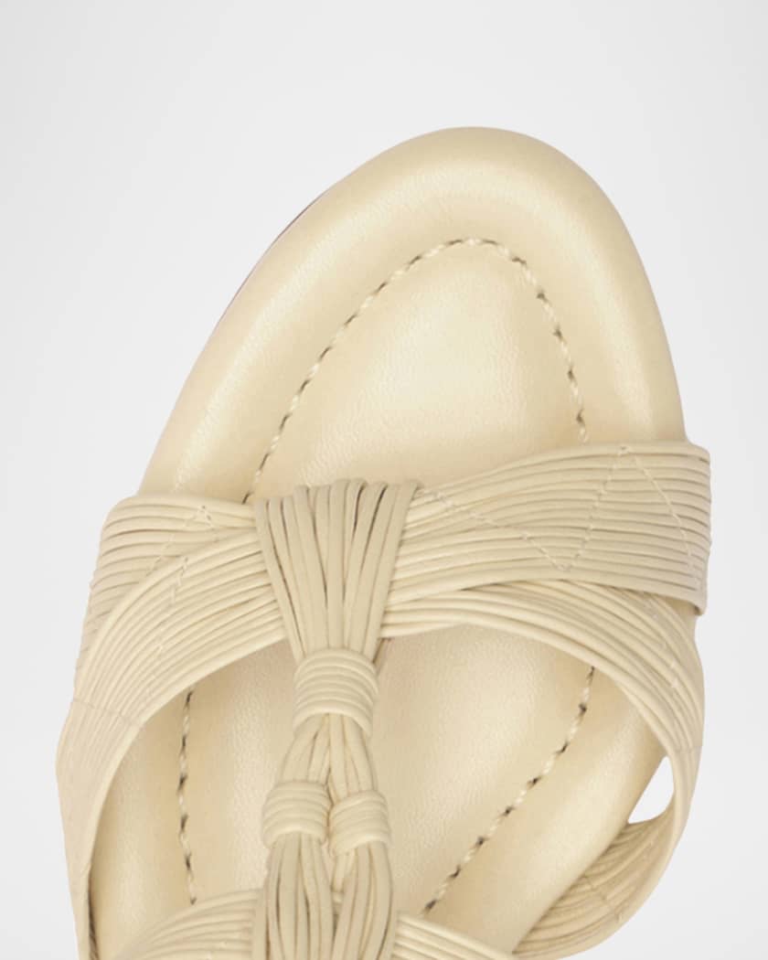 Olga Block 60 Leather Sandals