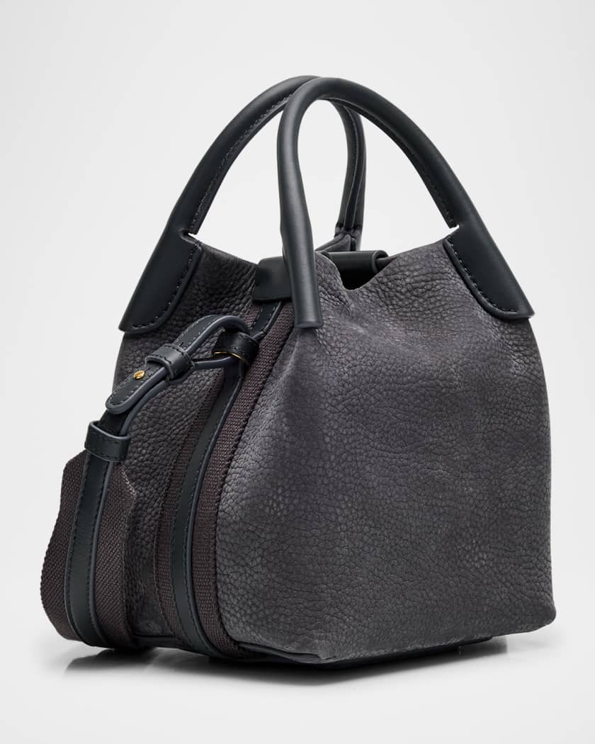 Bale Micro Grained Nubuck Shoulder Bag